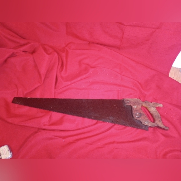 SKU 853D Vintage Warranted Superior  Wheat Hand Saw - Picture 1 of 9